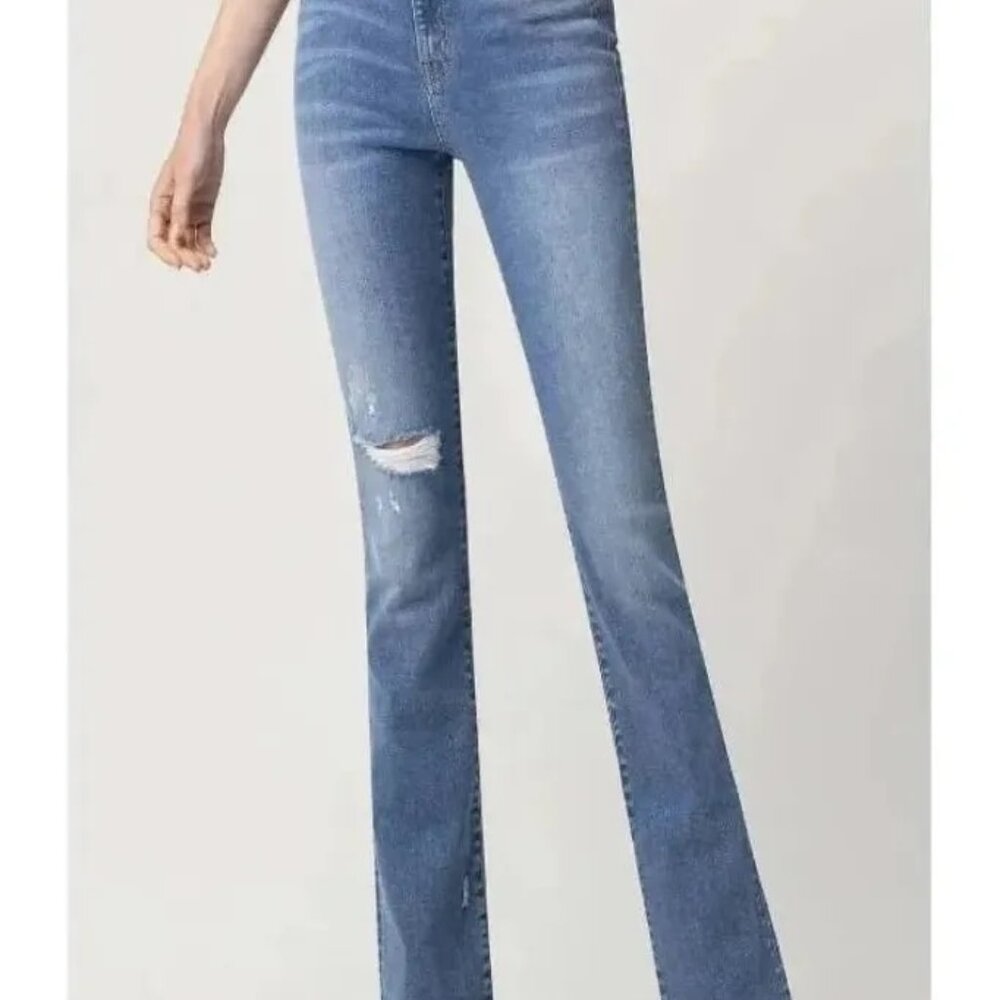 Allium High Rise Bootcut Jeans